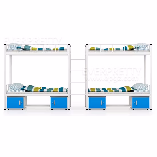 Metal Dormitory Double Bunk Bed Frame