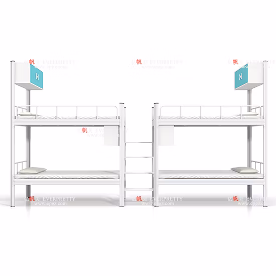 Metal Dormitory Double Bunk Bed Frame