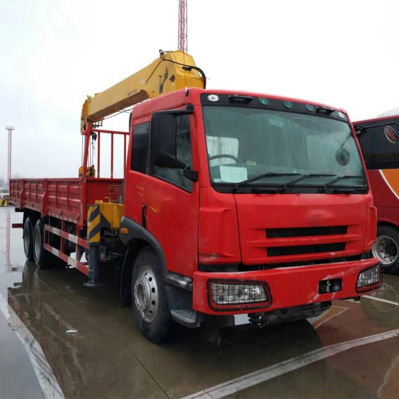 Good Price 14 Ton 18.5 M Boom Length Stiff Boom Truck Loader Crane Sps35000