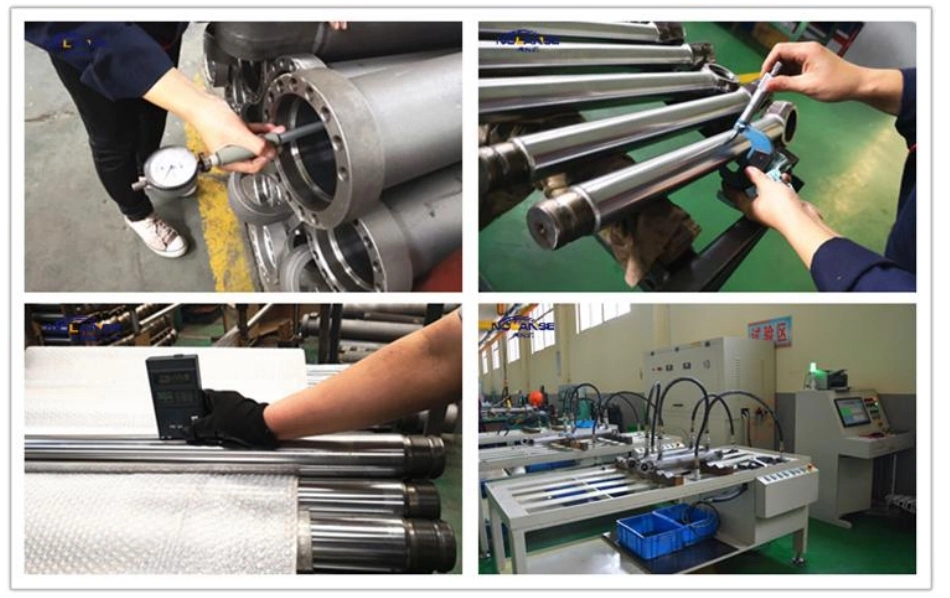 Iron-Frame Box Packing Hydraulic Piston Design Equipment Hollow Hydraulic Cylinder for Engineering Machine Loader Vehicle Excavator Pump Truck