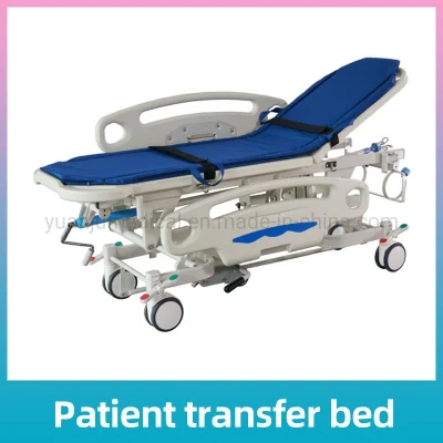Многофункциональная кровать для перевозки пациентов. Тележка для перевозки пациентов. Автомобильная транспортная больничная койка.