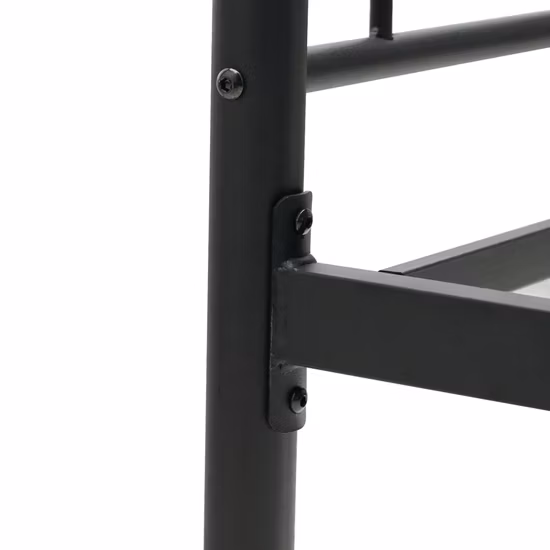 Дешевые одиночные металлические каркасы кроватей Складной металлический каркас кровати